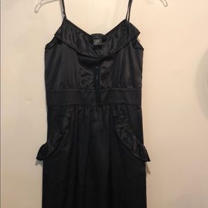 NWT Marc Jacobs silk dress black sz 4 with pockets